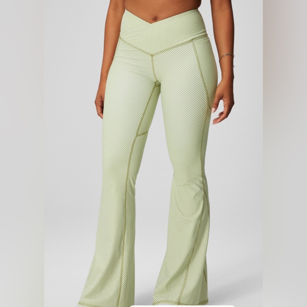 Fabletics High-Waisted Crossover Flare